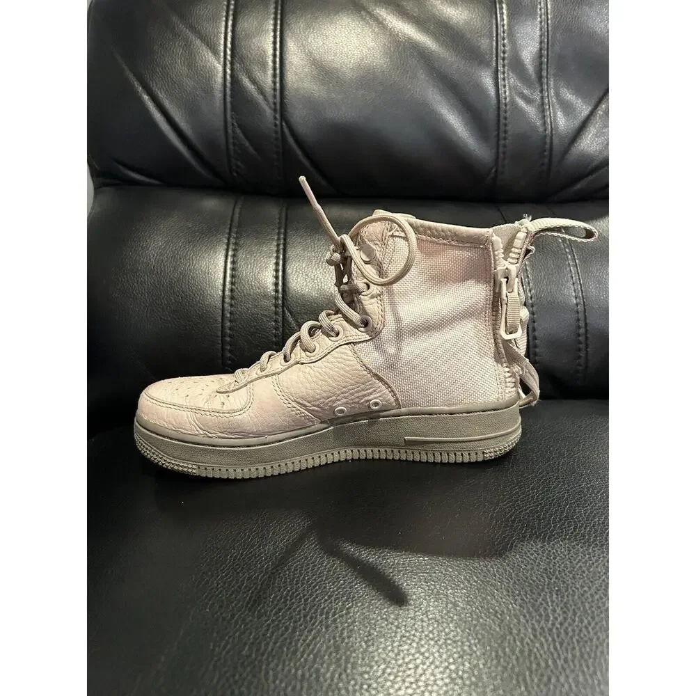 Nike SF Air Force 1 Mid Siltstone‎ Pink Shoes AA3966-600 Sz 8.5